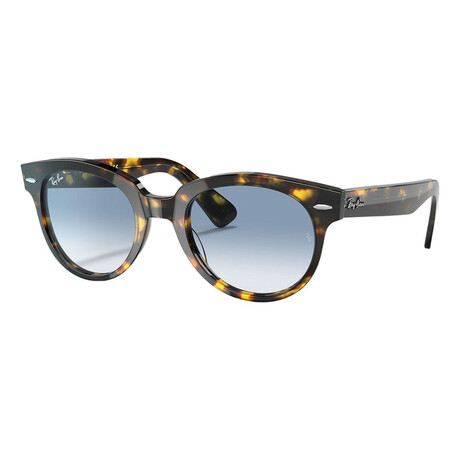 Ray-Ban // Unisex // Orion Sunglasses // Yellow Havana + Clear Gradient Blue