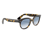 Ray-Ban // Unisex // Orion Sunglasses // Yellow Havana + Clear Gradient Blue