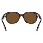 Ray-Ban // Unisex // Erik Polarized Sunglasses // Havana + Polar Brown