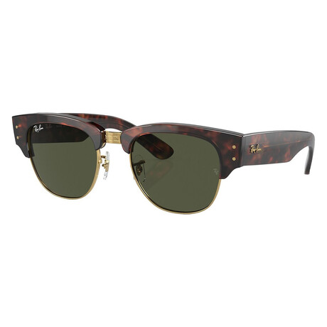 Ray-Ban // Unisex // Mega Clubmaster Sunglasses // Havana + Green