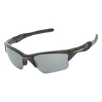 Oakley // Unisex // Half Jacket 2.0 XL Polarized Sunglasses // Polished Black + Black Iridium