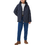 Barbour // Women's // Aster Quilt Jacket // Dark Navy (US 10/UK 14)