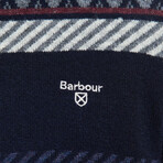 Barbour // Men's // Winterborne Fairisle Crew Sweater // Navy (M)