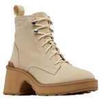 SOREL // Women's // Hi-Line Heel Lace Boot // Bleached Ceramic + Caribou Buff (7)