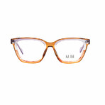 Women's // Cat Eye Optical Frame // Purple + Orange