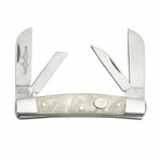 3.5" 4 Blade White Pearl Congress