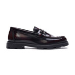 Samuel Leather Bit Loafer // Burgundy (US: 8)