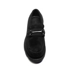 Samuel Suede Bit Loafer // Black (US: 9)