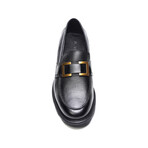 Chris Leather Penny Loafer // Black (US: 11)