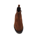Dwayne Suede Chelsea Boot // Brown (US: 9.5)