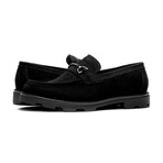 Samuel Suede Bit Loafer // Black (US: 9)
