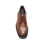 Morgan Leather Lace-Up Derby Shoe // Tan (US: 7)
