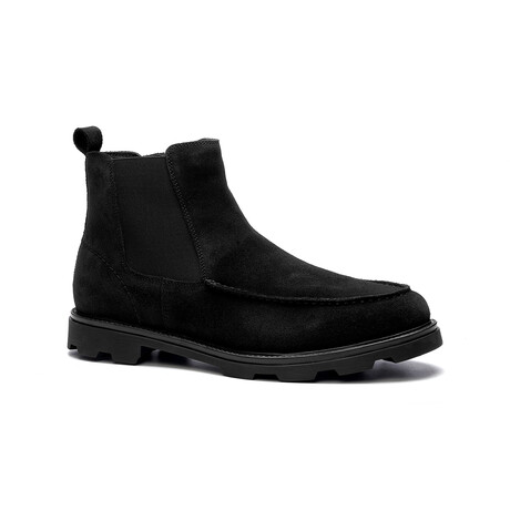 Dwayne Suede Chelsea Boot // Black (US: 7)
