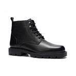 Robert Leather Lace-Up Boot // Black (US: 7)