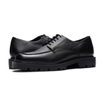 Morgan Leather Lace-Up Derby Shoe // Black (US: 8.5)