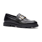 Chris Leather Penny Loafer // Black (US: 11)