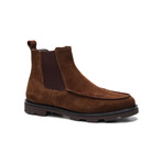 Dwayne Suede Chelsea Boot // Brown (US: 9.5)