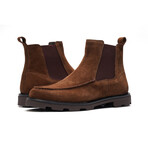 Dwayne Suede Chelsea Boot // Brown (US: 9.5)