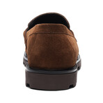 Samuel Suede Bit Loafer // Brown (US: 9)