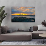 Wickaninnish Sunset by Chuck Burdick (16"H x 24"W x 1.5"D)