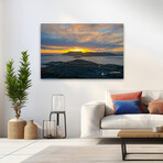 Wickaninnish Sunset by Chuck Burdick (16"H x 24"W x 1.5"D)