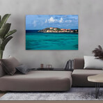 Island Haven by Chuck Burdick (16"H x 24"W x 1.5"D)