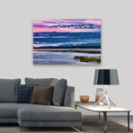 K'omoks Harbour Fish Traps by Chuck Burdick (16"H x 24"W x 1.5"D)