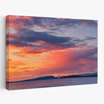 Sunrise at Goose Spit 60 by Chuck Burdick (16"H x 24"W x 1.5"D)