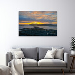 Wickaninnish Sunset by Chuck Burdick (16"H x 24"W x 1.5"D)