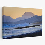 Shades of Blue by Chuck Burdick (16"H x 24"W x 1.5"D)