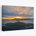 Wickaninnish Sunset by Chuck Burdick (16"H x 24"W x 1.5"D)
