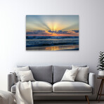 Radiant Dawn by Chuck Burdick (16"H x 24"W x 1.5"D)