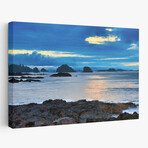 Island at Sunrise by Chuck Burdick (16"H x 24"W x 1.5"D)