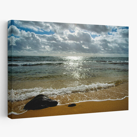 Last Step by Chuck Burdick (16"H x 24"W x 1.5"D)