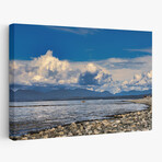 View From The Beach by Chuck Burdick (16"H x 24"W x 1.5"D)