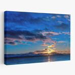 Sunrise at Goose Spit 84 by Chuck Burdick (16"H x 24"W x 1.5"D)