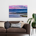 K'omoks Harbour Fish Traps by Chuck Burdick (16"H x 24"W x 1.5"D)