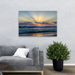 Radiant Dawn by Chuck Burdick (16"H x 24"W x 1.5"D)