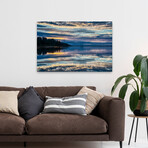 Lavender Morning by Chuck Burdick (16"H x 24"W x 1.5"D)