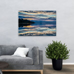 Lavender Morning by Chuck Burdick (16"H x 24"W x 1.5"D)