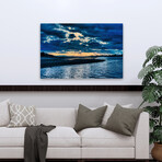 Morning Rays of Light by Chuck Burdick (16"H x 24"W x 1.5"D)