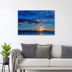 Sunrise at Goose Spit 84 by Chuck Burdick (16"H x 24"W x 1.5"D)