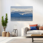 Blue Skylines by Chuck Burdick (16"H x 24"W x 1.5"D)