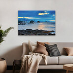 Island at Sunrise by Chuck Burdick (16"H x 24"W x 1.5"D)