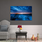 Sunset by Chuck Burdick (16"H x 24"W x 1.5"D)