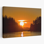 Sunlit Passage by Chuck Burdick (16"H x 24"W x 1.5"D)