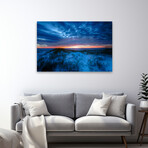 Sunset by Chuck Burdick (16"H x 24"W x 1.5"D)