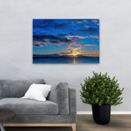 Sunrise at Goose Spit 84 by Chuck Burdick (16"H x 24"W x 1.5"D)