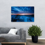 Sunset by Chuck Burdick (16"H x 24"W x 1.5"D)