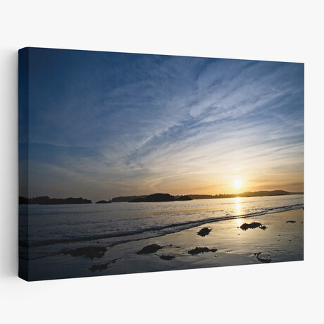 Golden Sunset by Chuck Burdick II (16"H x 24"W x 1.5"D)
